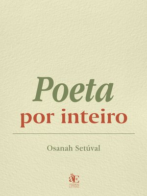 cover image of Poeta por inteiro